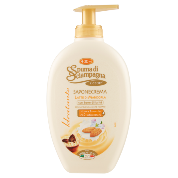 SAPONE LIQ.SPUMA DI SCIAMPAGNA MANDORLA ML400